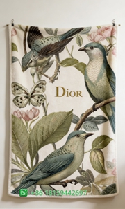 Dior Throw Blankets